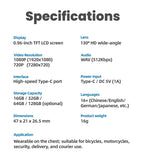 Mini-Daumenkamera, Retro-Digitalkamera, 1080P, Video, tragbar, Reise-Vlog, Anti-Shake-Kamera, unterstützt SD-Karte mit Bildschirm für Kinder
