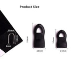 Reißverschluss-Zipper Ersatz 10er Set – Universal-Schieber für Kleidung, Taschen & Koffer | Größe S & L