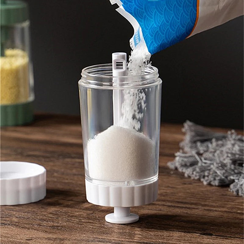 Küche Gewürzflasche Gläser für Gewürze Salz und Pfeffer Gewürz glas Gewürz Veranstalter Grill Gewürz Küche Gadget Tool