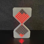 Elektronische LED-Sanduhr im Cyber-Stil, 1–30 Min. Timer mit Schwerkrafterkennung, DIY digitale Sanduhr, Technologie, Sinn für Heimdekoration