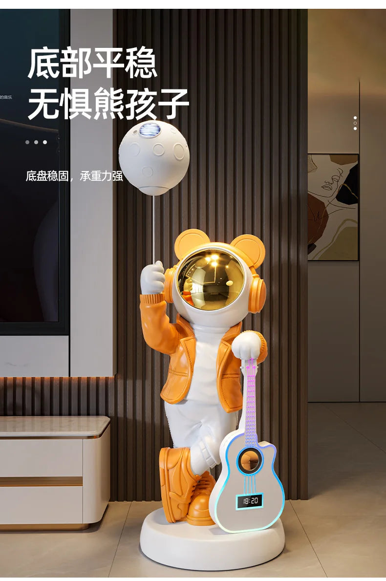 Astronaut Astronaut Bluetooth Audio Stern Licht Wohnzimmer Boden Ornament TV Schrank Boden Home Dekoration