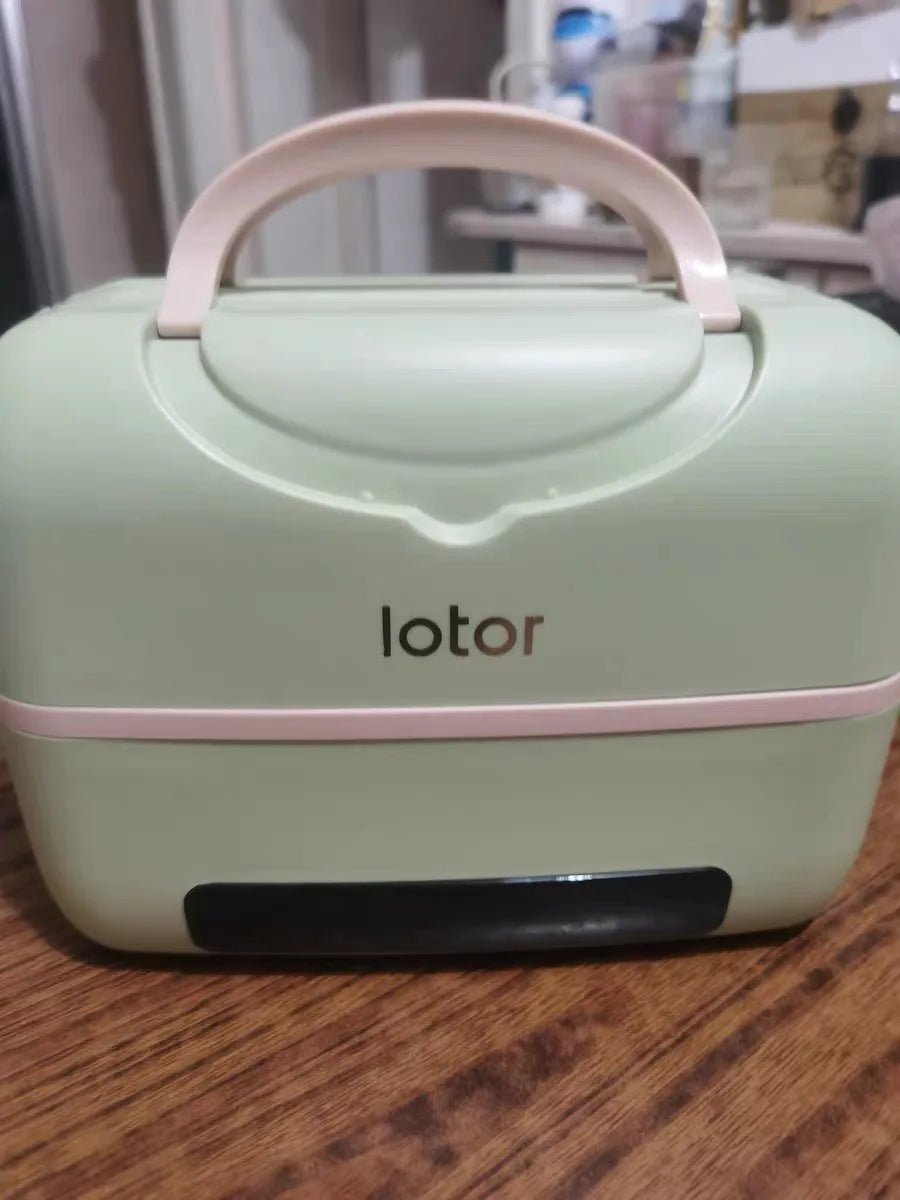 Büropersonal elektrische Heizung Lunchbox Mini Hot Box Doppelschicht Lebensmittelheizung Container