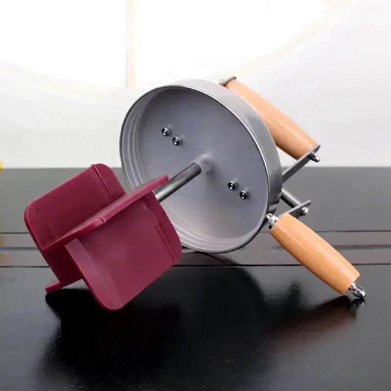 1000L/1500L Manueller Butterchurner, Paddel aus Buchenholz, Sahnemixer, Einmachglas, manuell für handwerkliche Butter, kultivierte Butter