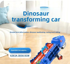Großer neuer Dinosaurier, der Autos pielzeug isst, transformierbare Lager trägheit gleitendes Auto für Kinder intelligente Motorrad fans