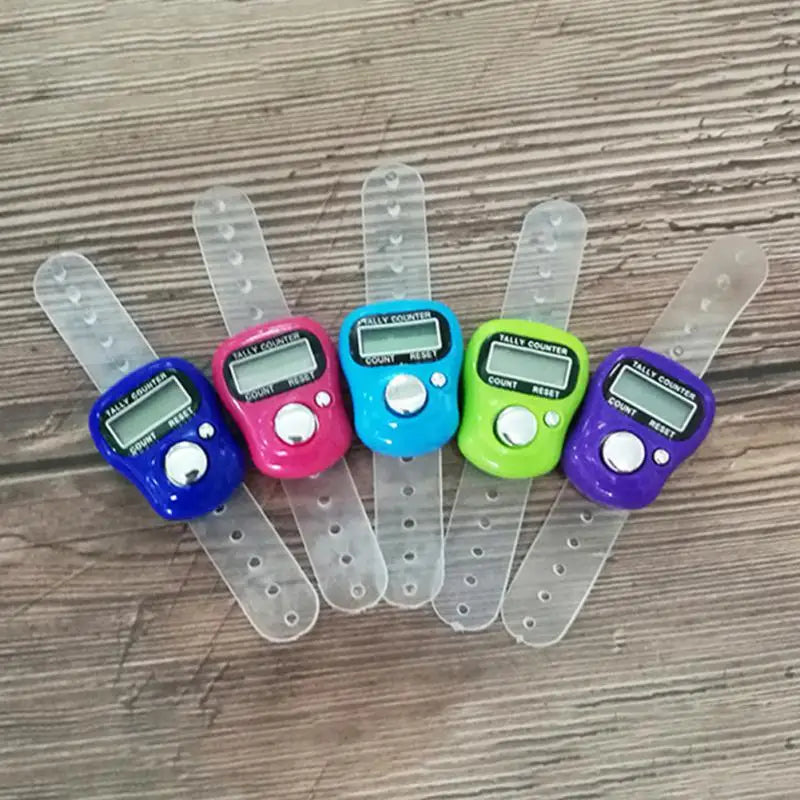 LCD Finger-Reihenzähler für Stricken & Nähen – Mini Digital Tally Zähler