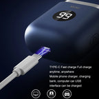 Präzisionsrasierer für Männer, tragbarer Elektrorasierer für schnelle Ergebnisse, Achselhaare, Mini-Elektrorasierer, grau