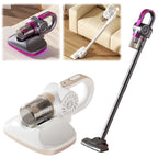 85000 Pa Handstaubsauger mit UVC-Licht, kabellose Staubmilbenentfernung, wiederaufladbarer USB-Smart-Staubsauger zur Bettreinigung