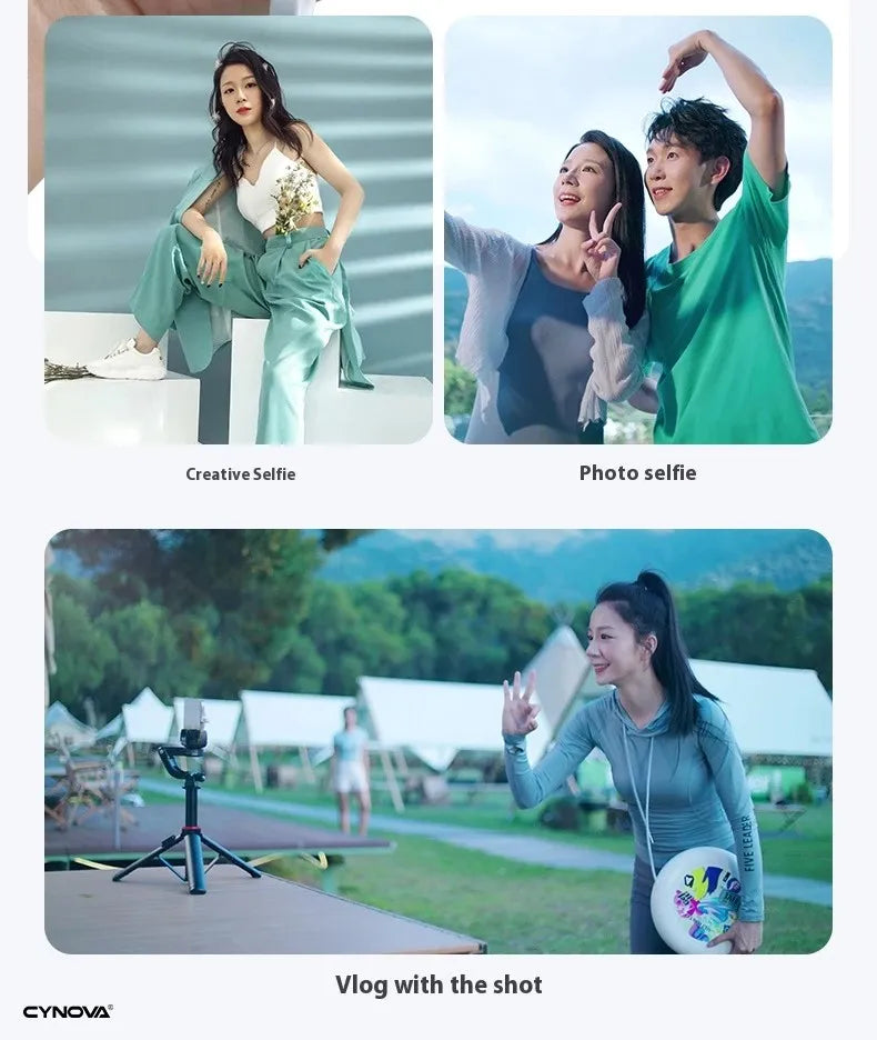 CYNOVA- Founist Vlogmate Mini AMOLED-Bildschirm, Magnetischer Selfie-Monitor, Bildschirm + Fernbedienung