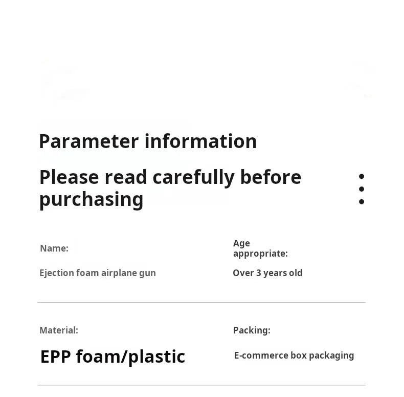 Kinder Schaum Auswurf, Flugzeug Spielzeug, Eltern-Kind-Interaktion, Outdoor-Schaum, Flugzeug Park