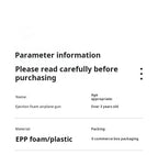 Kinder Schaum Auswurf, Flugzeug Spielzeug, Eltern-Kind-Interaktion, Outdoor-Schaum, Flugzeug Park