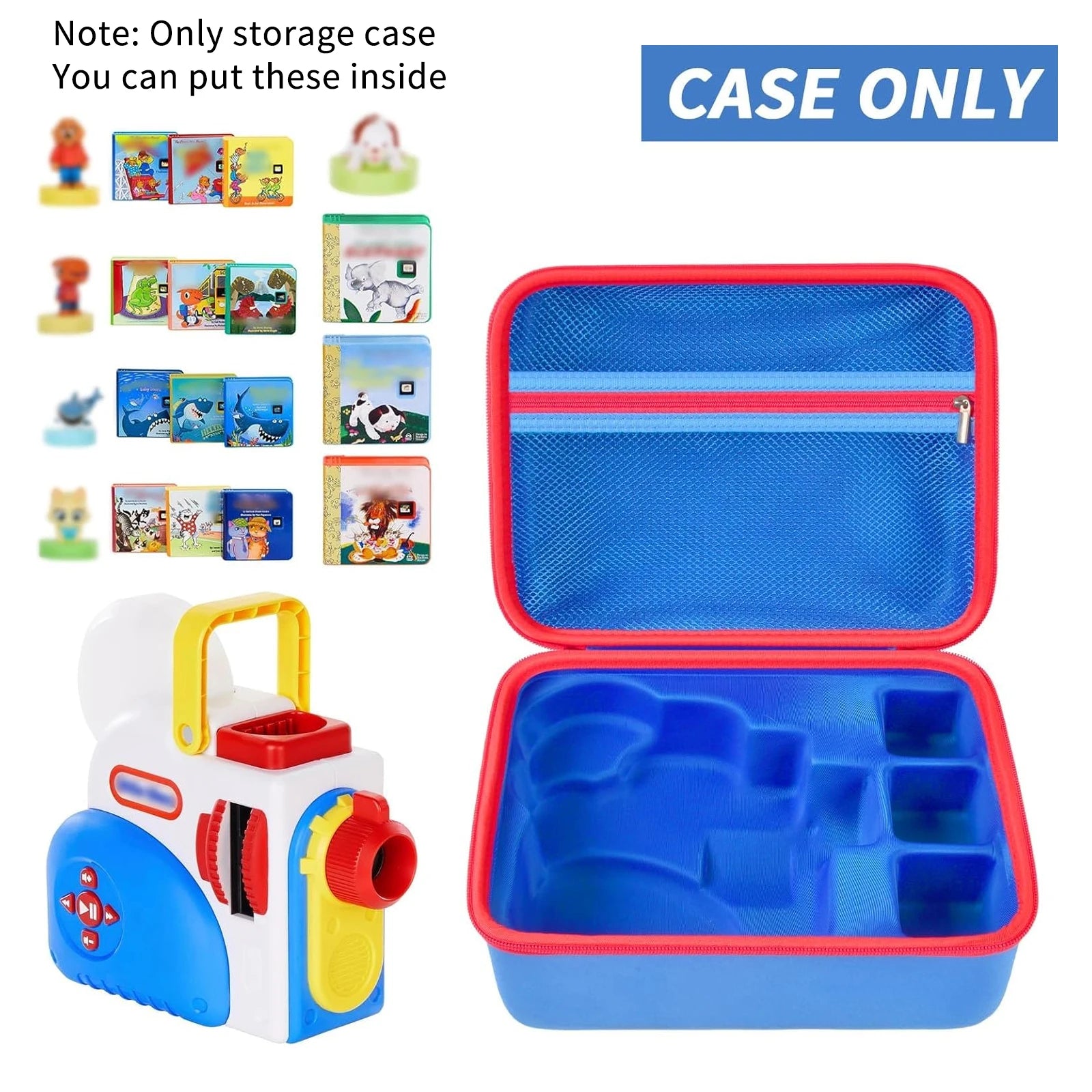 Hülle kompatibel mit Little Tikes for Story Dream Machine Books Starter Set, Kinderspielzeug-Schutzbehälter für Little Tikes
