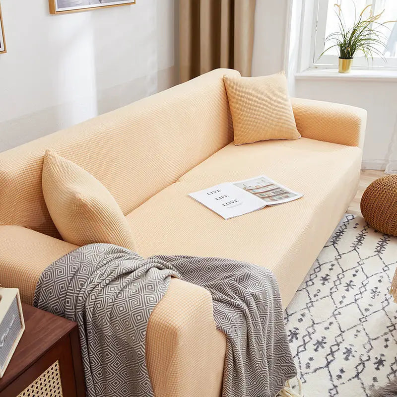 Elastischer Jacquard-Sofabezug für Wohnzimmer, schmutzabweisend, waschbar, Sessel, Sofa, Schonbezug, Schutz für Zuhause, Couch, Dekor, 1/2/3/4 Sitz