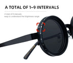 Radfahren ND2-400 9-stufig einstellbare Dimmung Polarisierte Sonnenbrille
