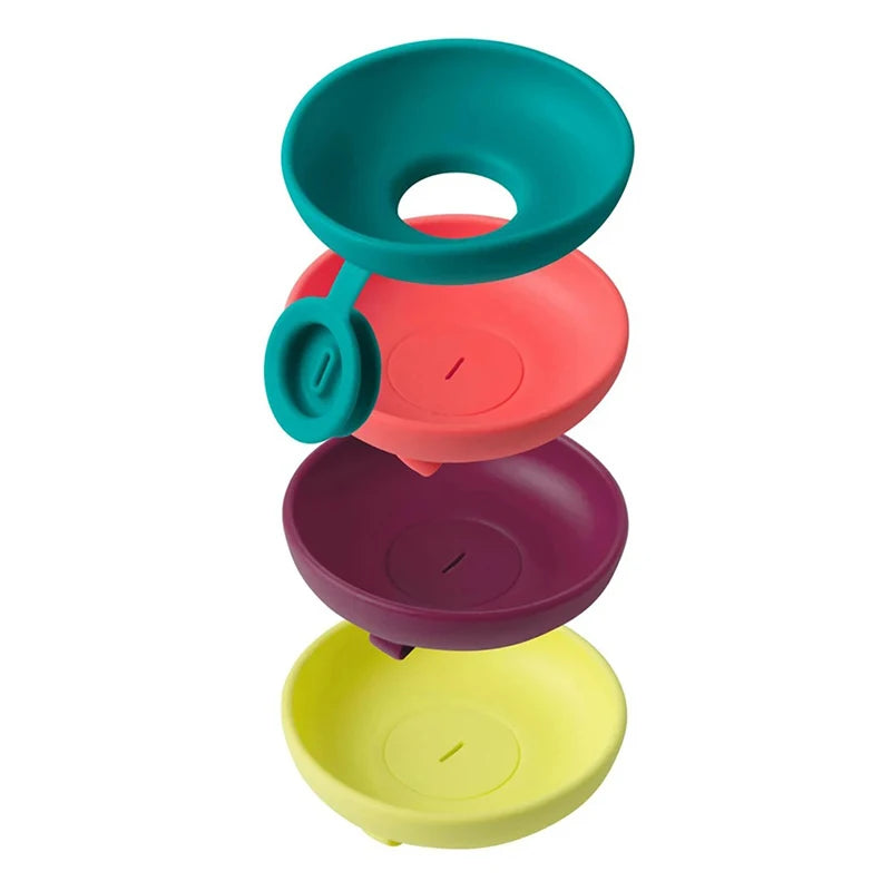 Silikon Eis-am-Stiel-Halter – Tropfschutz, wiederverwendbar, für Kinder, 4 Farben