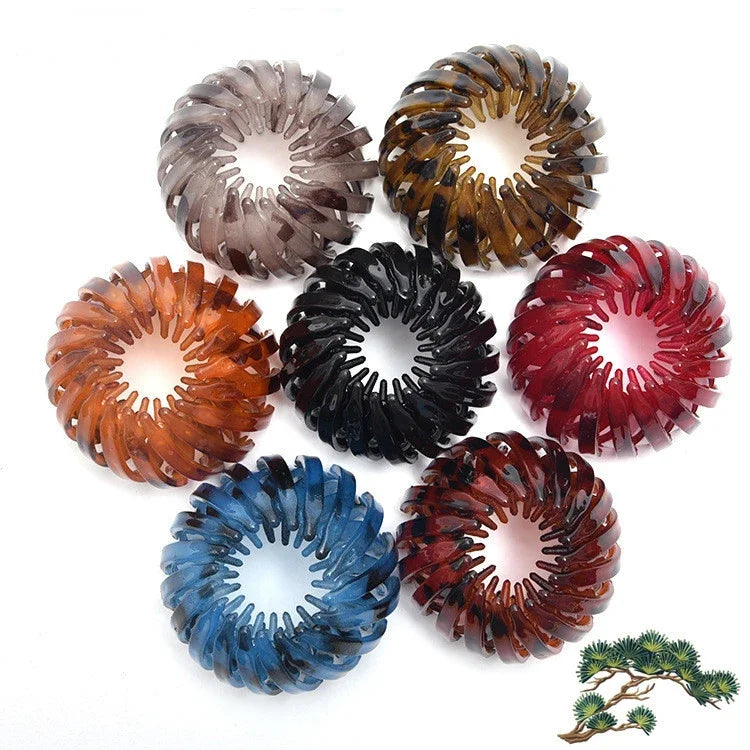 Einziehbarer Pferdeschwanzhalter