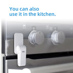 Kinder Sicherheit Schutz Hause Ofen Schloss Baby Sicherheit Zubehör Universal Schrank Schublade Schloss Tür Block Einfach zu Installieren