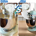 Mehltrichter für KitchenAid Artisan KSM150 5L – ABS, Spritzschutz, 2 Größen, 5 Farben