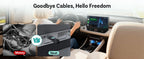 OTTOCAST Cabin Care, Drahtloser CarPlay-Adapter Babykamera 1080P HD 150°