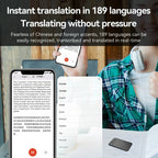 AI ChatGPT App Telefonanruf Aktivierter Diktiergerät Transcribe Summarize Smart Magnet Adsorb 8-128 GB Ultradünnes Kartendiktiergerät