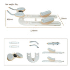 Heimtrainer-Kriechgerät für die Rehabilitation der Lendenwirbelsäule, Dehnübungen und Klettertraining