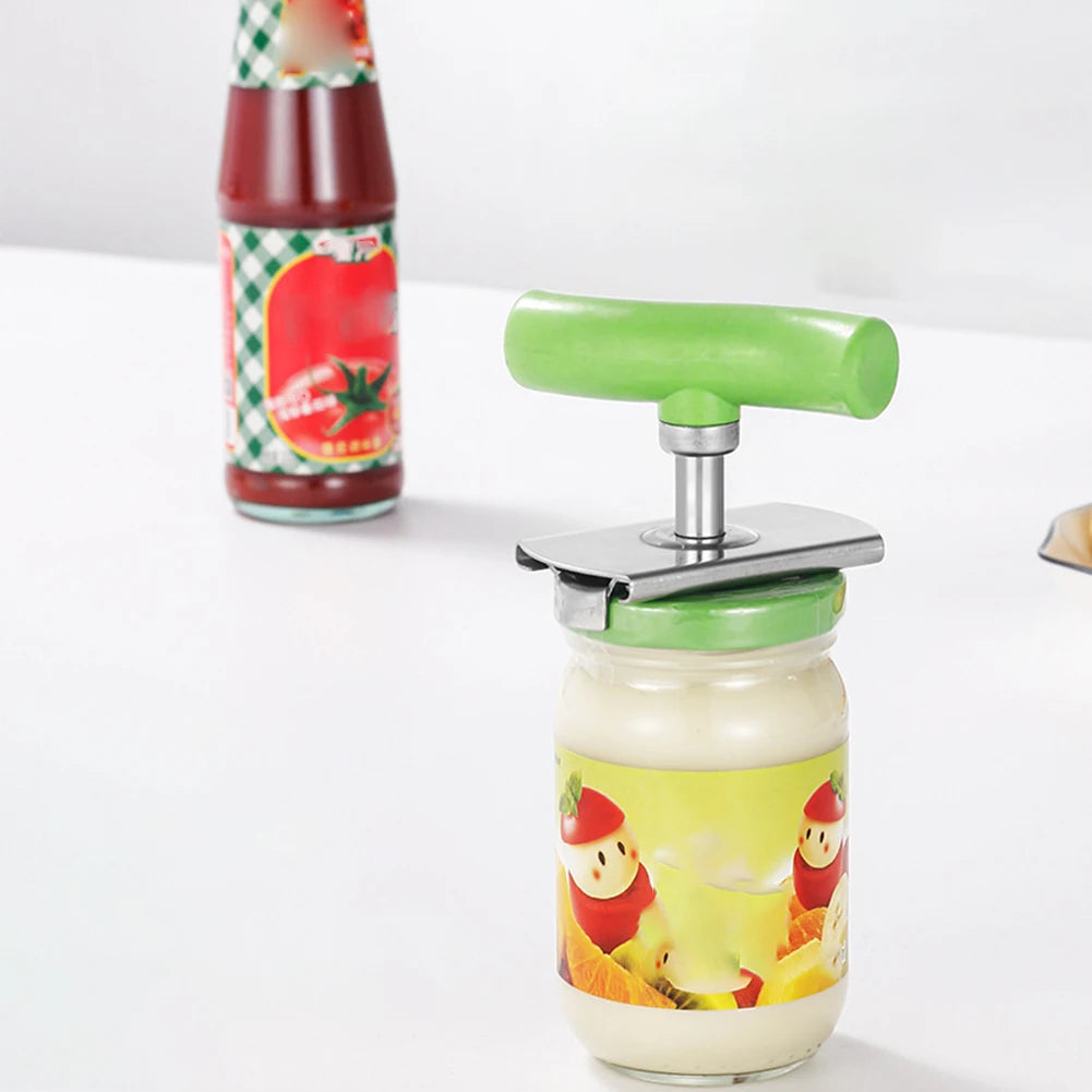 1/2pcs verstellbarer Multifunktions-Flaschen verschluss öffner Edelstahl deckel vom Glas öffner Schraube Dosenöffner für Küchengeräte