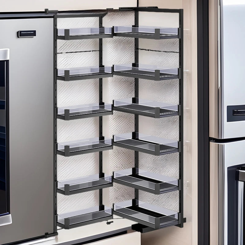 Küchenkorb, Hochschrank, Snack-Schrank, Verbindungskorb, Küchenaufbewahrung, Dämpfungskorb