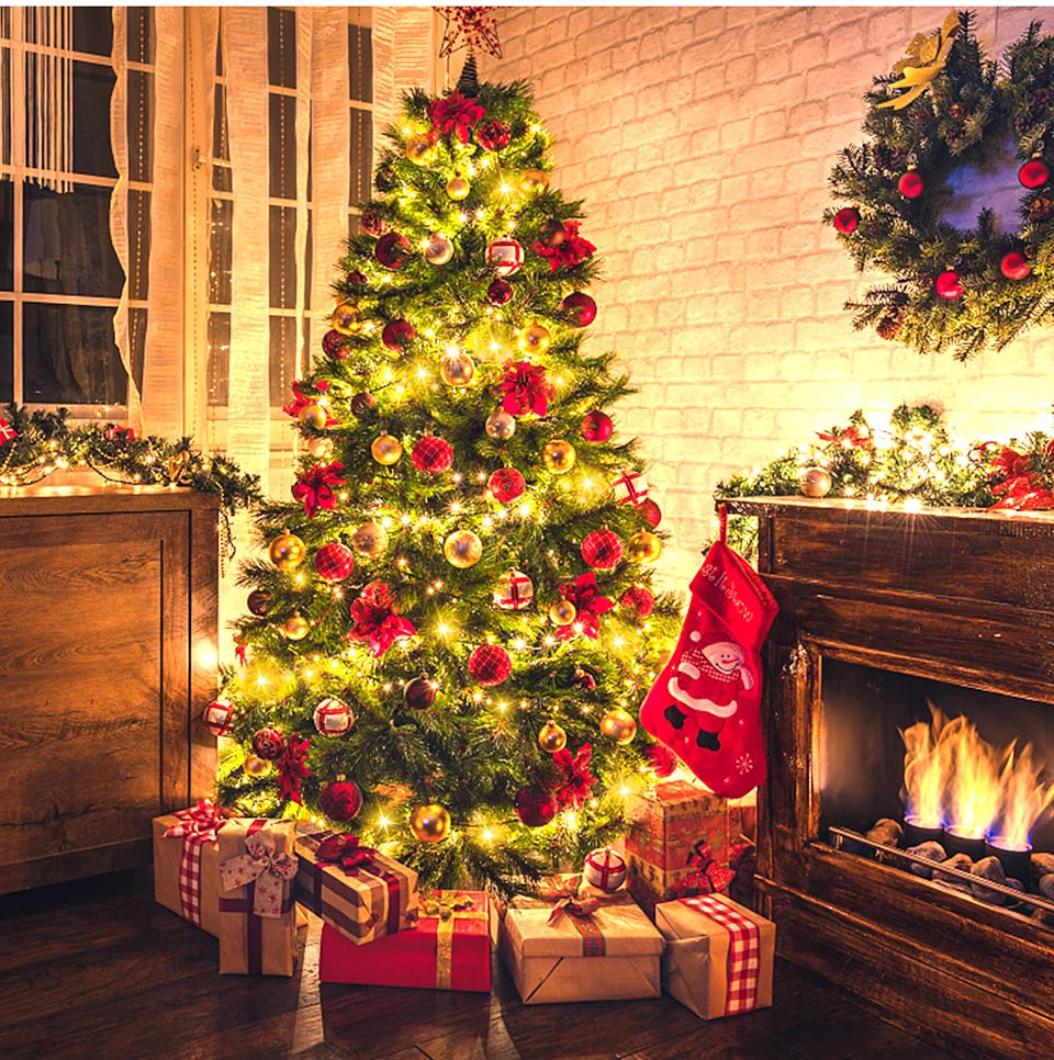 10m 20m 30m 50m Hochzeitsfeiertag Weihnachtsgirlande Dekoration Beleuchtung LED String Lichterketten mit EU-Netz stecker für Wohnkultur