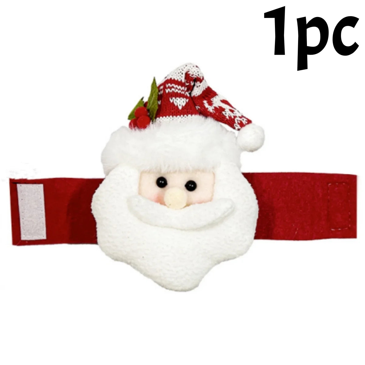 Weihnachtsvorhang-Raffhalter, Weihnachtsmann, Schneemann-Design, Vorhang-Clips, festliche Feiertagsdekoration für Fenster und Türen