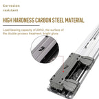 Möbelbeschläge in Sondergröße, Schlafzimmer, Aluminium, eingebetteter Kleiderschrank, Platzierungstür, koplanare Dämpfung, Schiebesystem