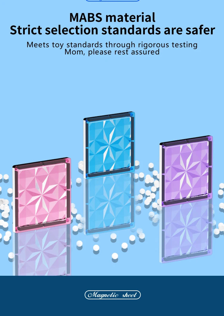 Kinderspielzeug, magnetische Fliesen, Frozen-Set, Klassenzimmer-Essentials, Magnet-Bauspielzeug für Kleinkinder, Vorschule, Montessori-Lernspiele für