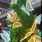 LED-Schmetterlinge (automatisches Öffnen und Schließen, realistische leuchtende Flügel) |   Perfekte Dekoration für Hochzeiten, Partys, Weihnachten