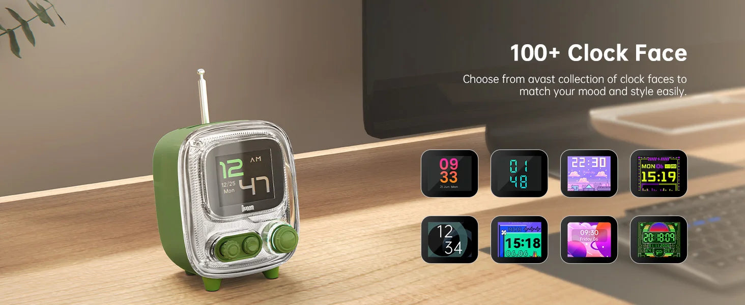 Divoom T- Santooo-2 Mini Retro White Noise Lautsprecher