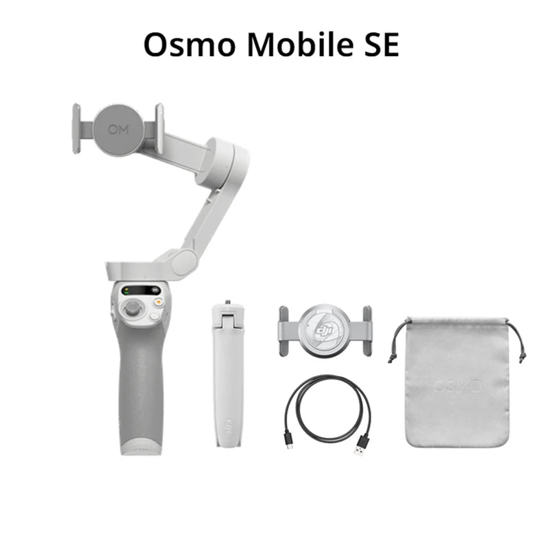 DJI OM SE Osmo Mobile SE Handheld Gimbal Active Track 5.0 Magnetisches Design Quick Roll DJI Brandneues Original auf Lager