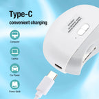 Elektrischer Nagelknipser, automatischer Aniküre-Trimmer mit Licht, für Erwachsene, Baby, Fingernagel, Zehenschere, Pediküre, Polieren, Nagelschneider