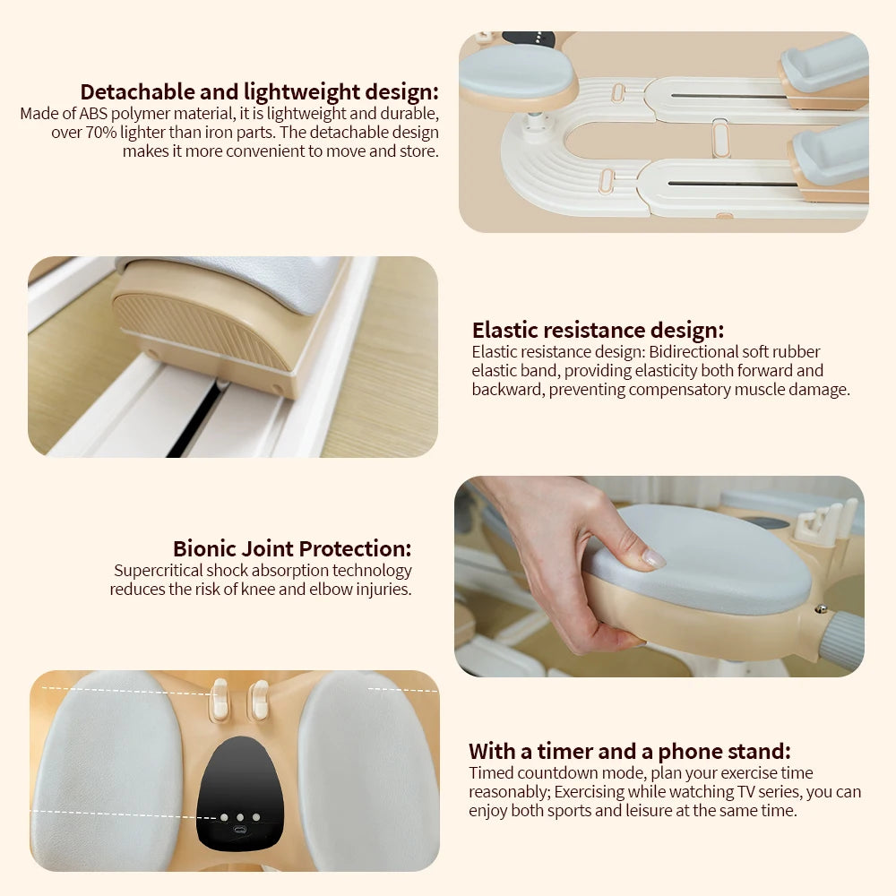 Heimtrainer-Kriechgerät für die Rehabilitation der Lendenwirbelsäule, Dehnübungen und Klettertraining