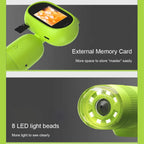 1000x Kinder mikroskop elektronische Lupe Kamera 200 Megapixel pädagogische Wissenschaft Spielzeug mit 8 LED-Licht Foto Video-Funktion