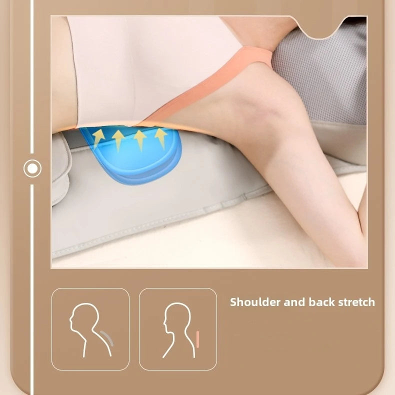 Ganzkörper-Massagematte, Matratze, elektrische Airbag-Traktion, Lendenwirbelsäule, beheizt, Kneten, Nackenmassagegerät, Vibration mit Fernbedienung