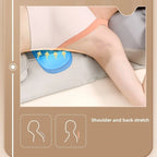 Ganzkörper-Massagematte, Matratze, elektrische Airbag-Traktion, Lendenwirbelsäule, beheizt, Kneten, Nackenmassagegerät, Vibration mit Fernbedienung