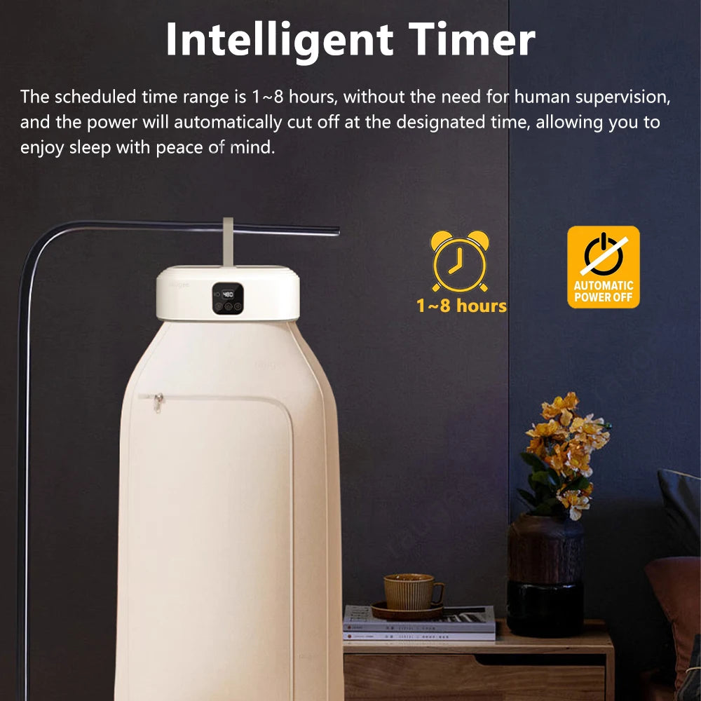 Tragbarer Wäschetrockner, zusammenklappbarer elektrischer Wäschetrockner, faltbarer Wäschetrockner, UV-Sterilisation, elektrischer tragbarer Wäschetrockner