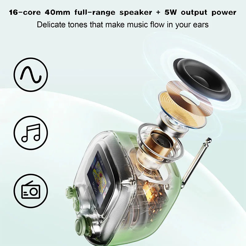 Divoom T- Santooo-2 Mini Retro White Noise Lautsprecher