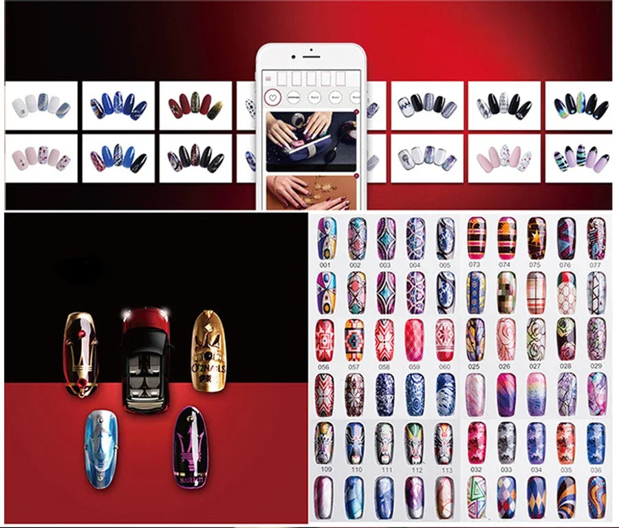 Original mobiler Nageldrucker 3D professioneller digitaler Nageldrucker Artpro Nagellackdrucker für Nagelstudio und Personen