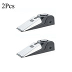 2 Stücke 120 DB Drahtloser Türstopper Alarm Anti-Diebstahl Tor Keil Türstopper Kinder Sicher Bodentor Puffer Tragbare Sicherheit Türstopper