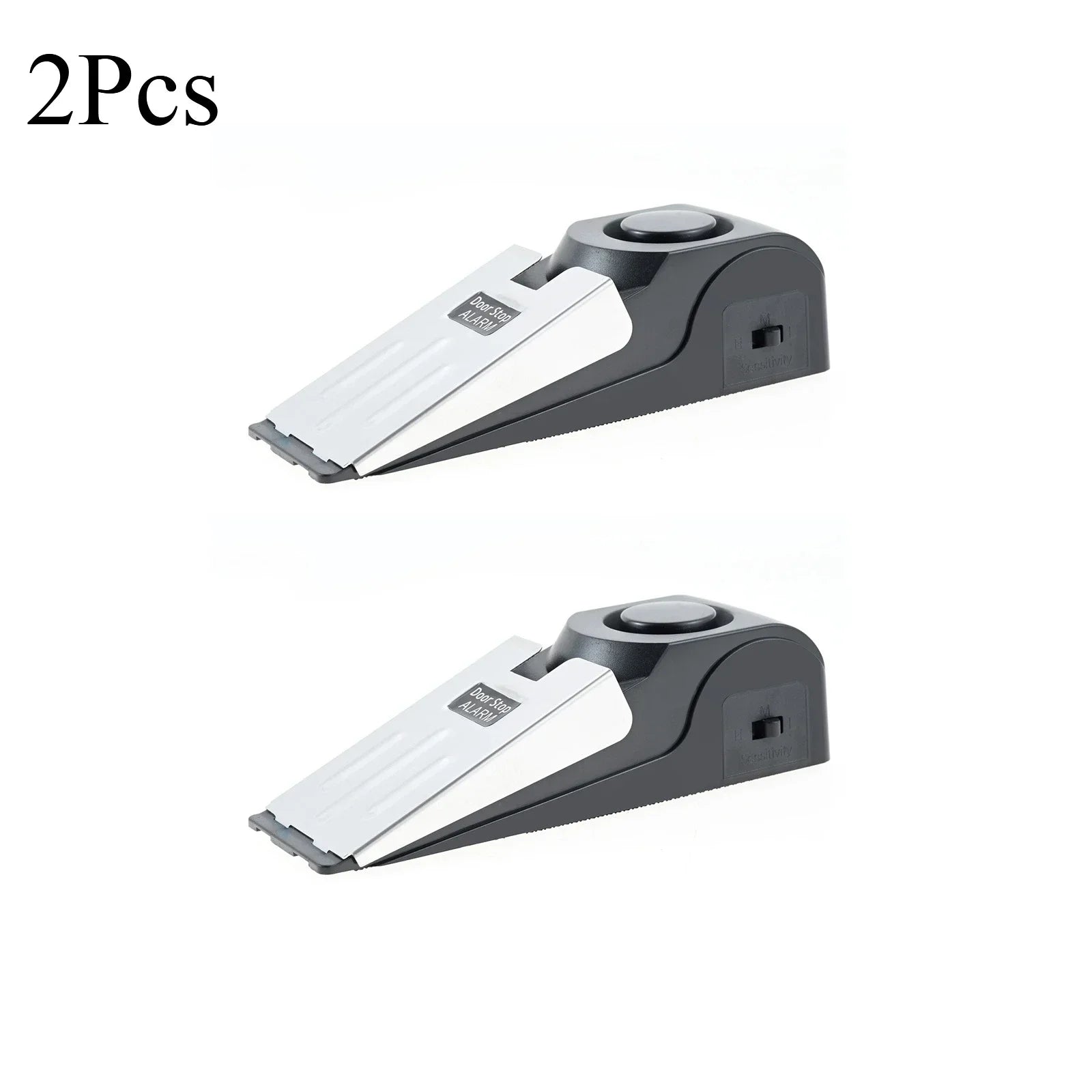 2 Stücke 120 DB Drahtloser Türstopper Alarm Anti-Diebstahl Tor Keil Türstopper Kinder Sicher Bodentor Puffer Tragbare Sicherheit Türstopper