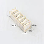 Kleider-Organizer, Jeans- und Hosen-Aufbewahrungsbox, Kleiderschrank-Schubladen-Organizer für Unterwäsche, BHs, Krawatten, T-Shirts und Socken, Organisationssystem