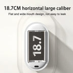 9L Sensor-Mülleimer mit Deckel, Zwei-Wege-Automatikverpackung, Adsorption, Mülleimer, Zuhause, Küche, Toilette, schmaler Schlitz, Wandmontage-Abfallbehälter