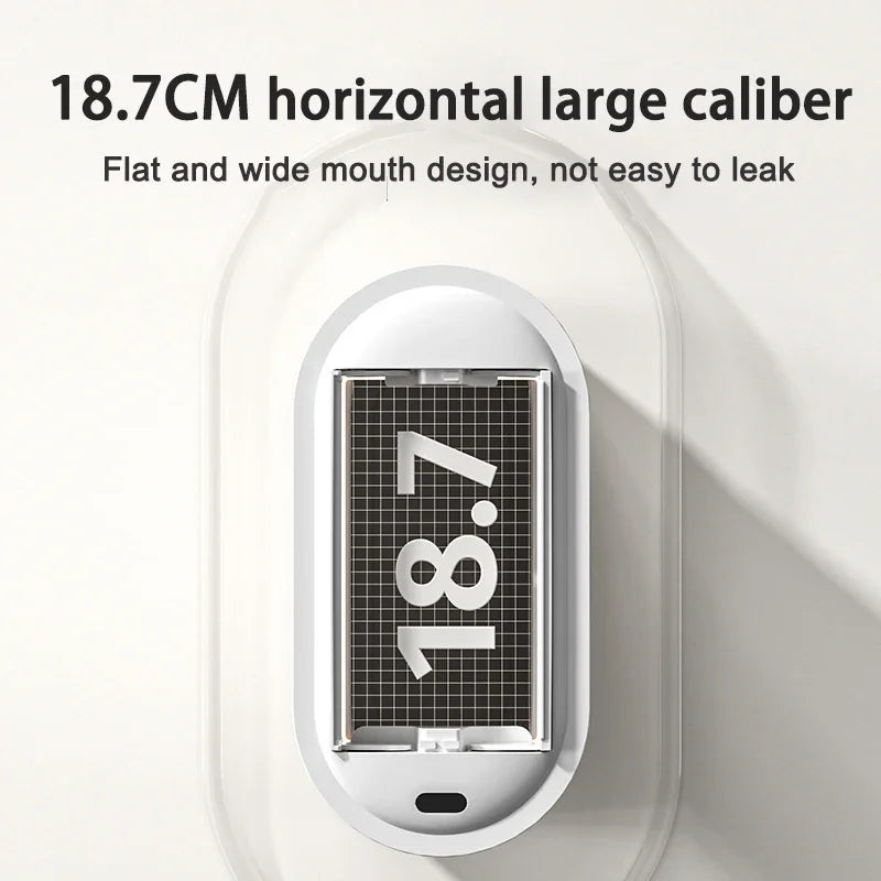 9L Sensor-Mülleimer mit Deckel, Zwei-Wege-Automatikverpackung, Adsorption, Mülleimer, Zuhause, Küche, Toilette, schmaler Schlitz, Wandmontage-Abfallbehälter