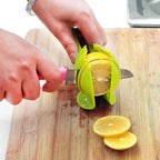 Handheld Orange Zitrone Slicer Tomaten Schneiden Clip Obst Slicer Zwiebel Slicer Küche Artikel Cutter Edelstahl Küche Zubehör