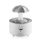Humidificateur d'air créatif en forme de goutte d'eau avec lumière colorée et diffuseur d'huiles essentielles et d'arômes en forme de goutte d'eau. Humidificateur d'aromathérapie.