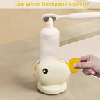 Zahnpasta Roller Squeezer Werkzeug Zahnpasta Spender Tube Squeezer Whale Rolling Zahnpasta Squeezer Saugnapf Zahnpasta