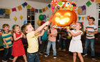 Halloween-Kürbis-Piñata-Bundle - Halloween-Piñata, Halloween-Partyspiele, Stock, Augenbinde usw., Halloween-Party-Dekorationen, Piñata